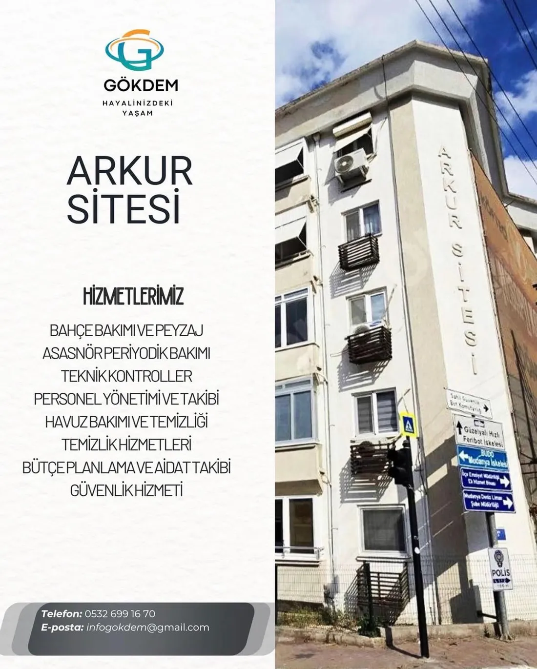 Arkur Sitesi önceki referans tanıtım görseli